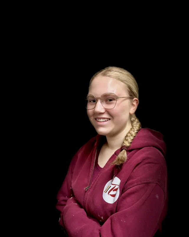 Marie Mohr, Auszubildende zur Malerin und Lackiererin bei Bedenknecht Malerbetrieb Itzehoe